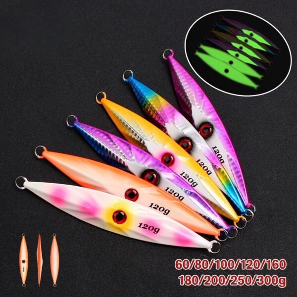 3D Eye Heavy Sinking Bait for Deep Sea Boat Fishing & Trolling