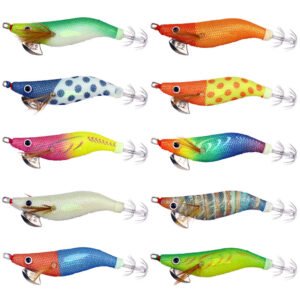 9g Luminous Shrimp Bait for Night Squid Fishing