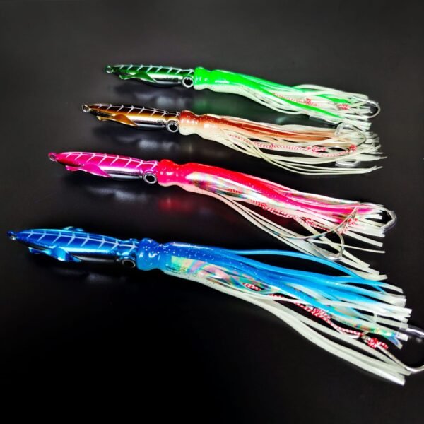 Electroplated Octopus Jig Lure 60g-200g