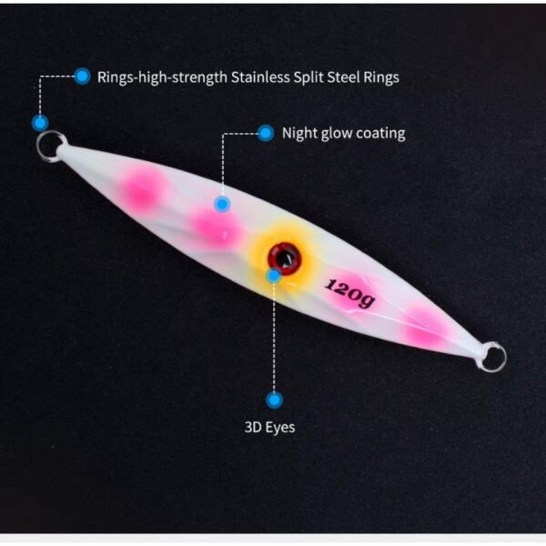 3D Eye Heavy Sinking Bait for Deep Sea Boat Fishing & Trolling