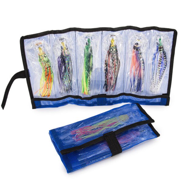 主图-5 6.5 Inch Acrylic Octopus Skirt Lure(Pack of 6)