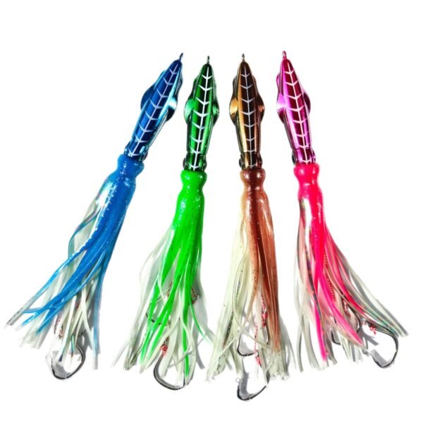 Electroplated Octopus Jig Lure 60g-200g