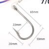 详情-13 6.5 Inch Acrylic Octopus Skirt Lure(Pack of 6)