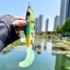 详情-4 Long Tail Paddle Soft Bait 17cm/22.5cm