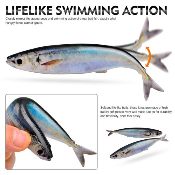 Eco-friendly biomimetic large sea fishing bait