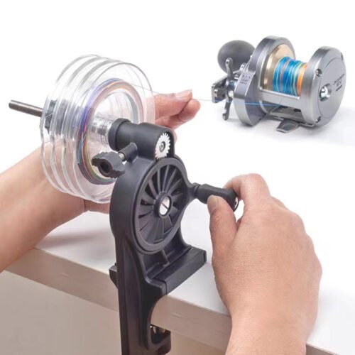 Multi-Function Fishing Line Spooler | Portable Reel Line Winder Tool for Spinning & Baitcasting Reels