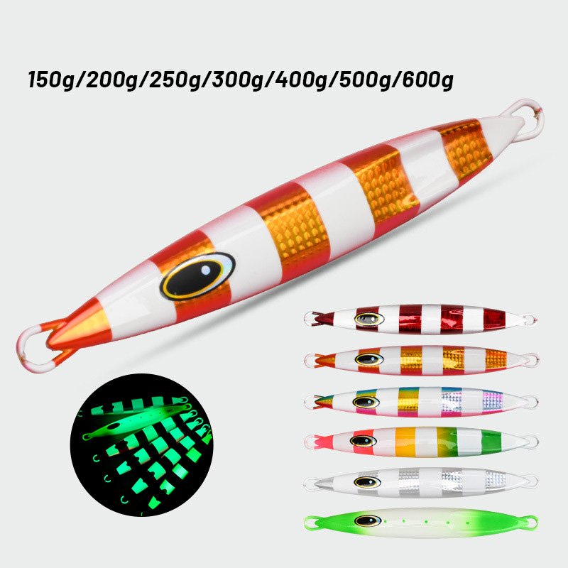 主图-1 150g–800g Glow Slow Pitch Metal Jig