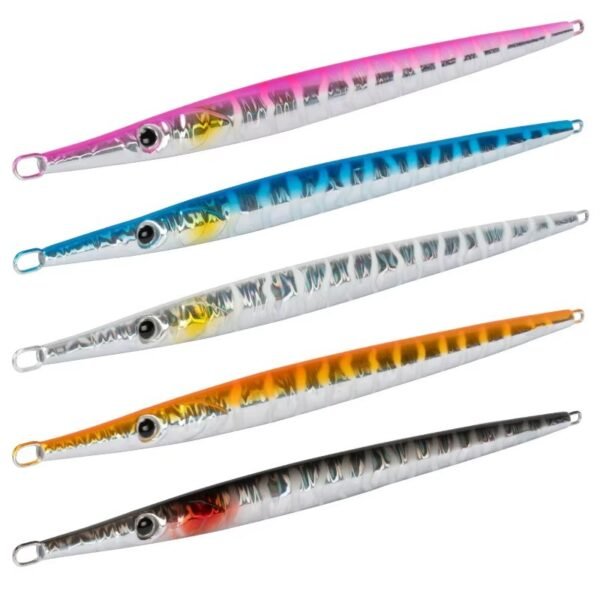 主图-1 80g/100g Glow Metal Jig Lure | Long Casting Saltwater Jig for Mackerel, Tuna & Offshore Fishing