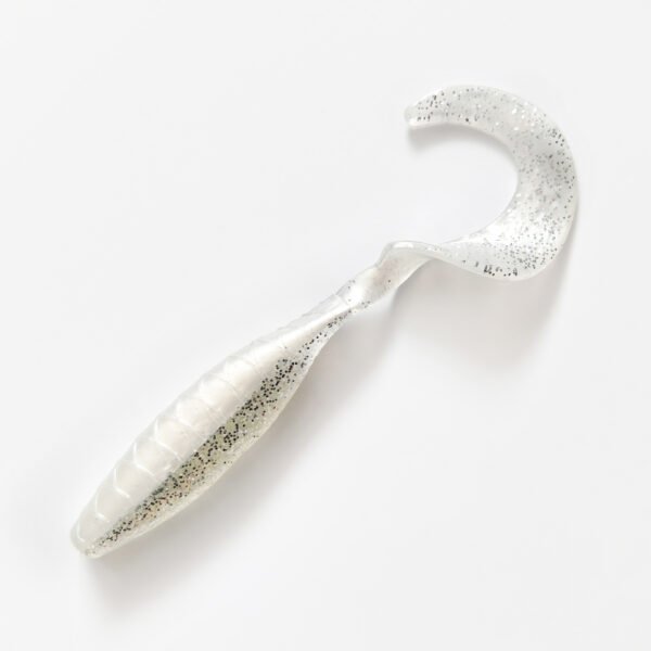 主图-10 160mm 23g Curl Tail Soft Bait | Slow Sinking Two-Color Swimbait for Saltwater Boat Fishing