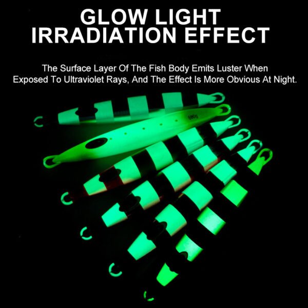 主图-4 150g–800g Glow Slow Pitch Metal Jig