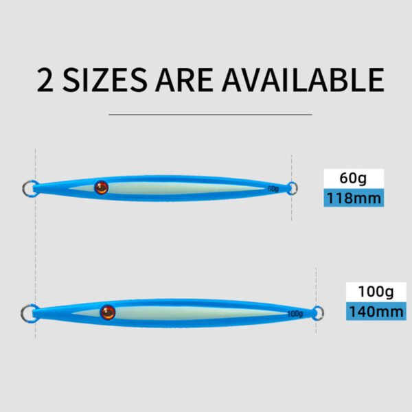 主图-4 60g/100g Fast Vertical Jig Lure