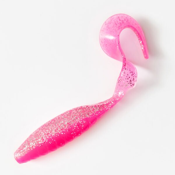 主图-9 160mm 23g Curl Tail Soft Bait | Slow Sinking Two-Color Swimbait for Saltwater Boat Fishing