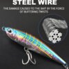 16cm 70g Sinking Pencil Lure | Saltwater Stickbait for Tuna, GT & Offshore Big Game Fishing