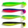 T-Tail Soft Swimbait 140mm/180mm | Realistic Fish Pattern Soft Lure for Saltwater Boat Fishing