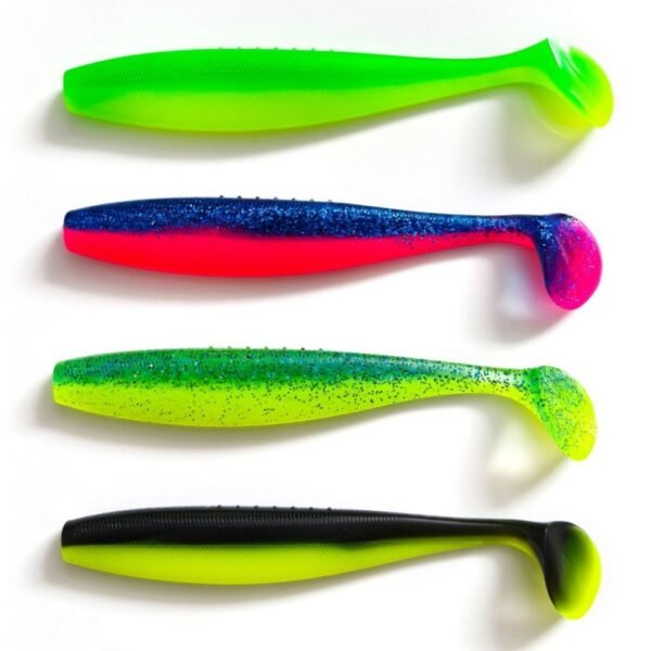 T-Tail Soft Swimbait 140mm/180mm | Realistic Fish Pattern Soft Lure for Saltwater Boat Fishing